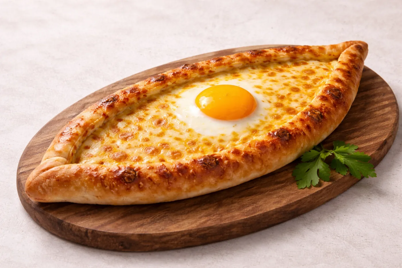 Yumurtalı Kaşarlı Pide